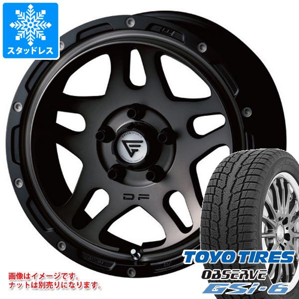 【タイヤ交換対象】5本セット ジムニーシエラ JB74W用 スタッドレス トーヨー オブザーブ GSi-6 225/70R16 103Q デルタフォース オーバーランダー タイヤホイール5本セット｜タイヤ1番OFF-ROAD