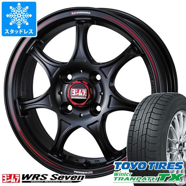 【タイヤ交換対象】アトレーワゴン S300系用 スタッドレス トーヨー ウィンタートランパス TX 165/65R14 79Q ヨシムラ WRS セブン タイヤホイール4本セット｜タイヤ1番OFF-ROAD
