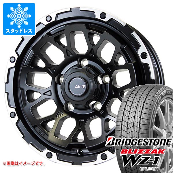 【タイヤ交換対象】スズキ ジムニーノマド JC74W用 スタッドレス ブリヂストン ブリザック WZ-1 215/70R16 100Q エアージー ロックス タイヤホイール4本セット｜タイヤ1番OFF-ROAD
