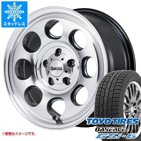 【タイヤ交換対象】T31エクストレイル用 スタッドレス トーヨー オブザーブ GSi-6 215/70R16 100Q ガルシア パーム8 タイヤホイール4本セット｜タイヤ1番OFF-ROAD