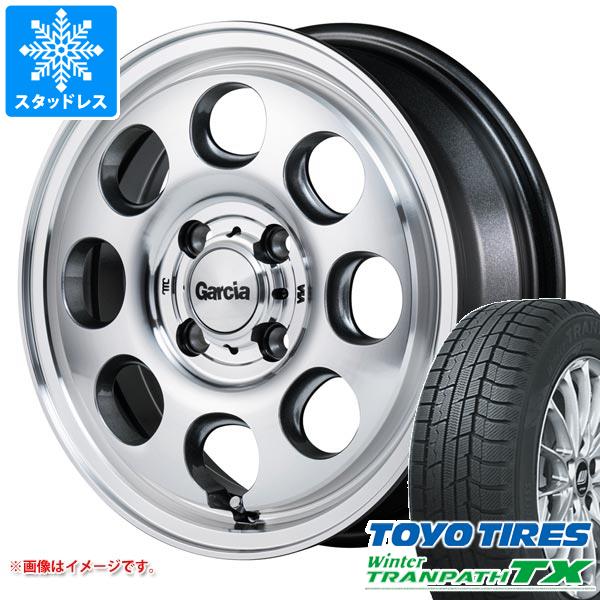 【タイヤ交換対象】ハスラー用 スタッドレス トーヨー ウィンタートランパス TX 165/60R15 77Q ガルシア パーム8 タイヤホイール4本セット｜タイヤ1番OFF-ROAD