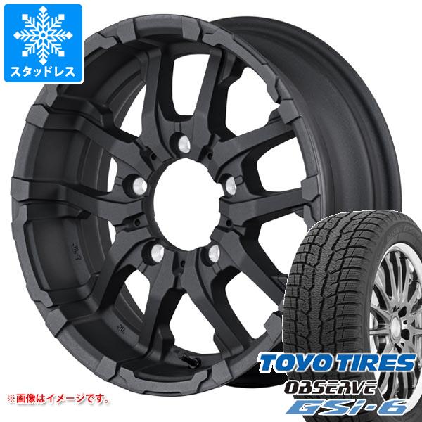 【タイヤ交換対象】ジムニー用 スタッドレス トーヨー オブザーブ GSi-6 175/80R16 91Q ナイトロパワー M26 クロスファング タイヤホイール4本セット｜タイヤ1番OFF-ROAD