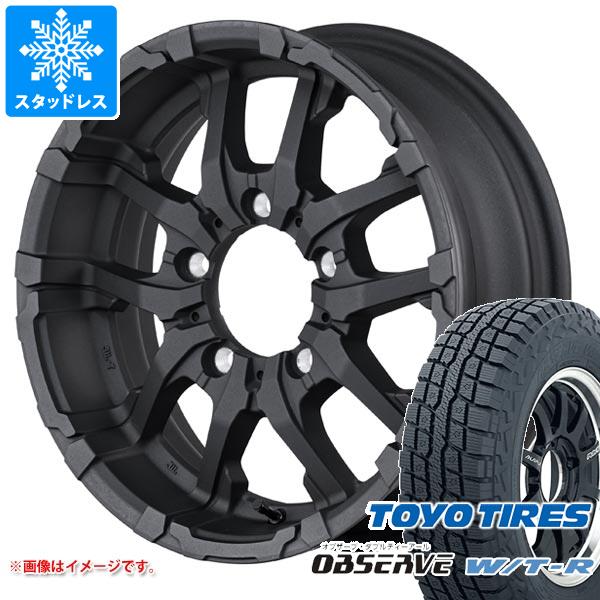 【タイヤ交換対象】5本セット ジムニー用 スタッドレス トーヨー オブザーブ WTR 185/85R16 105/103N LT ナイトロパワー M26 クロスファング タイヤホイール5本セット|タイヤ1番OFF-ROAD