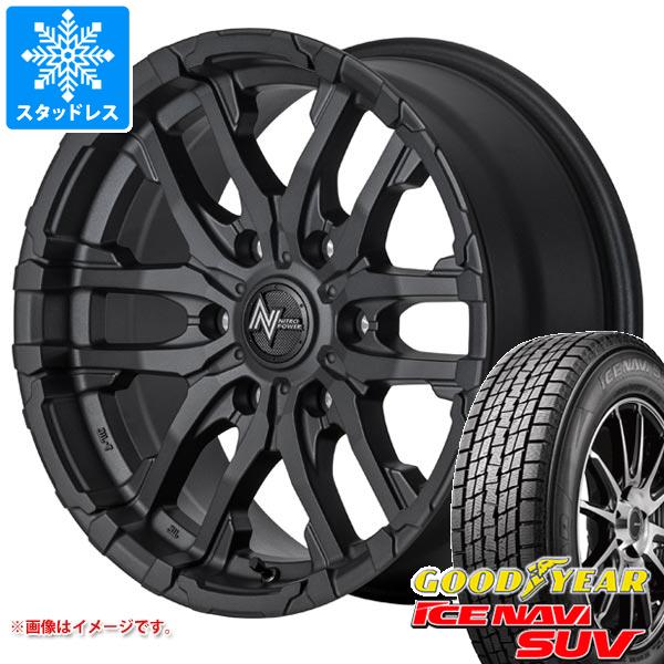 【タイヤ交換対象】ハイエース 200系用 スタッドレス グッドイヤー アイスナビ SUV 215/70R16 100Q ナイトロパワー M26 クロスファング タイヤホイール4本セット｜タイヤ1番OFF-ROAD