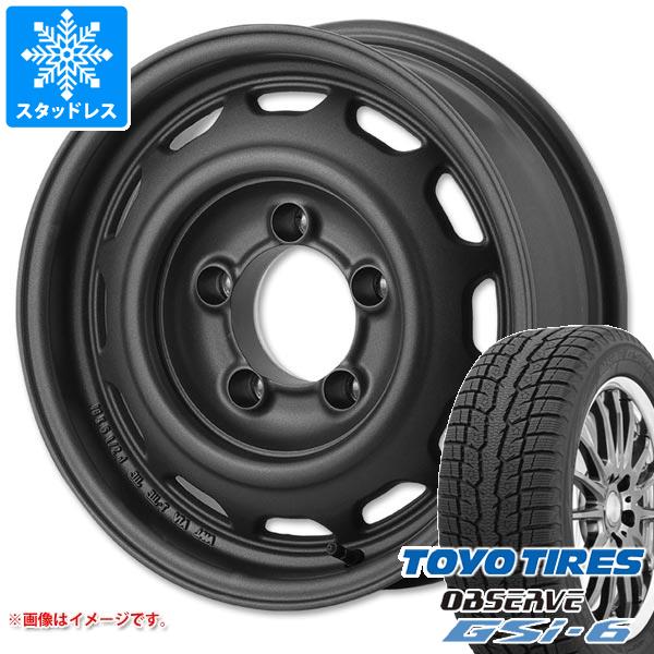 【タイヤ交換対象】ジムニーシエラ JB74W用 スタッドレス トーヨー オブザーブ GSi-6 225/70R16 103Q アピオ ワイルドボア ベンチュラ タイヤホイール4本セット｜タイヤ1番OFF-ROAD
