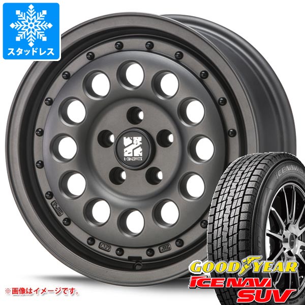ミツビシ デリカD5用 スタッドレス グッドイヤー アイスナビ SUV 225/70R16 103Q MLJ エクストリームJ ラギッド タイヤホイール4本セット｜タイヤ1番OFF-ROAD