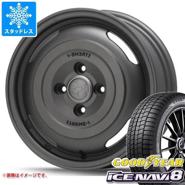 【タイヤ交換対象】ハイゼットカーゴ S320系用 スタッドレス グッドイヤー アイスナビ8 165/65R14 79Q MLJ エクストリームJ ジャーニー タイヤホイール4本セット|タイヤ1番OFF-ROAD