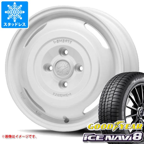 【タイヤ交換対象】ハスラー用 スタッドレス グッドイヤー アイスナビ8 165/70R14 81Q MLJ エクストリームJ ジャーニー タイヤホイール4本セット|タイヤ1番OFF-ROAD