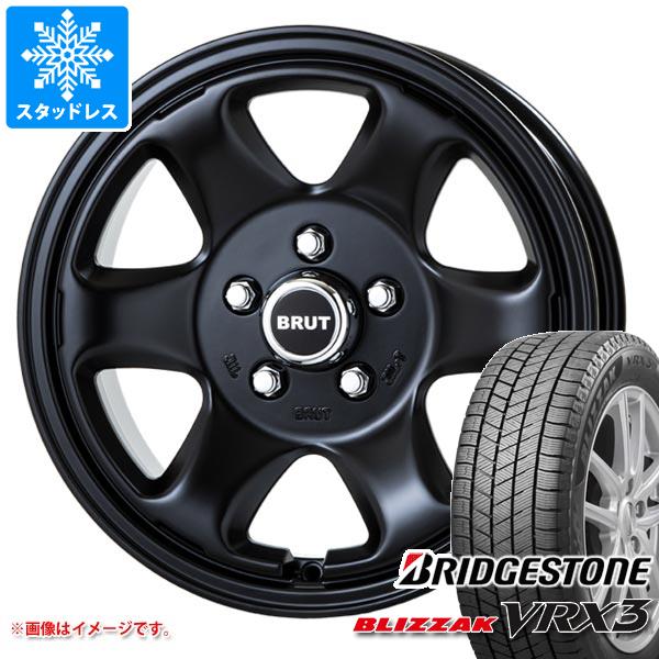 【タイヤ交換対象】スタッドレスタイヤ ブリヂストン ブリザック VRX3 215/70R16 100Q & ブルート BR-44 デリカD:5用 6.5-16 タイヤホイール4本セット215/70-16 BRIDGESTONE BLIZZAK VRX3|タイヤ1番OFF-ROAD