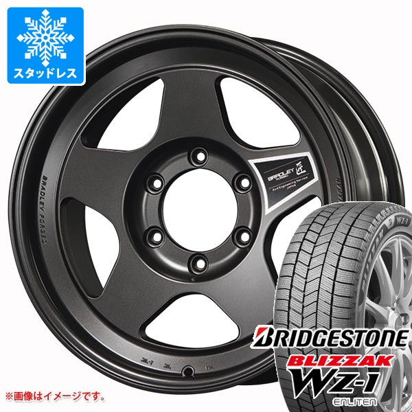 【タイヤ交換対象】トヨタ ランドクルーザー250用 スタッドレス ブリヂストン ブリザック WZ-1 265/65R18 116Q XL 2025年10月発売サイズ ブラッドレー フォージド タクミ タイヤホイール4本セット|タイヤ1番OFF-ROAD