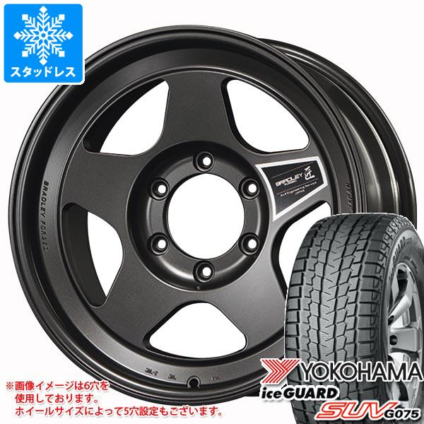 【タイヤ交換対象】ランドクルーザー250用 スタッドレス ヨコハマ アイスガード SUV G075 265/65R18 114Q ブラッドレー フォージド タクミ タイヤホイール4本セット|タイヤ1番OFF-ROAD