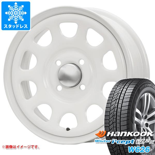 【タイヤ交換対象】ハスラー用 スタッドレス ハンコック ウィンターアイセプト IZ2エース W626 165/70R14 81T MLJ デイトナ SS タイヤホイール4本セット 42,240円