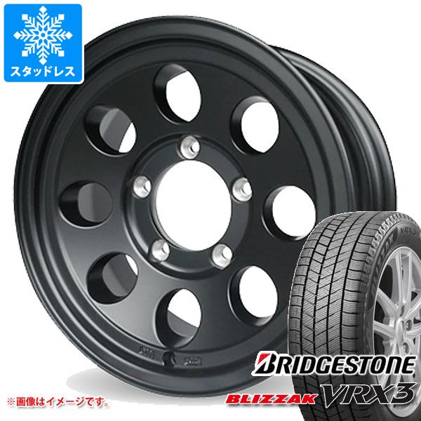 【タイヤ交換対象】5本セット スズキ ジムニーノマド JC74W用 スタッドレス ブリヂストン ブリザック VRX3 215/70R16 100Q ジムライン タイプ2 タイヤホイール5本セット