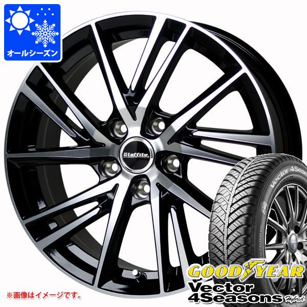 オールシーズン 185/60R15 84H グッドイヤー ベクター 4シーズンズ ハイブリッド ラフィット LW-06 2 6.0-15 タイヤホイール4本セット|タイヤ1番OFF-ROAD