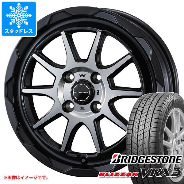 【タイヤ交換対象】ハイゼットトラック S500系用 スタッドレス ブリヂストン ブリザック VRX3 165/65R14 79Q マッドヴァンス06 タイヤホイール4本セット