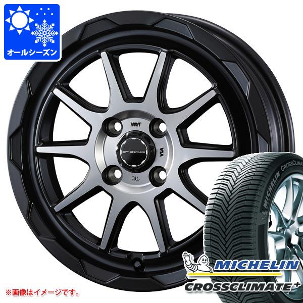 【タイヤ交換対象】ハイゼットトラック S500系用 オールシーズンタイヤ ミシュラン クロスクライメートプラス 165/65R14 83T XL マッドヴァンス06 4.5-14 タイヤホイール4本セット|タイヤ1番OFF-ROAD