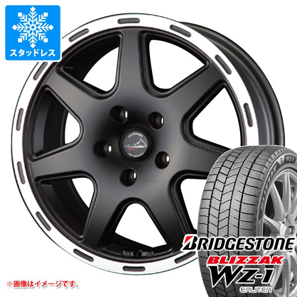 【タイヤ交換対象】ジープ レネゲード BU/BV系用 スタッドレス ブリヂストン ブリザック WZ-1 215/60R17 96Q ラ・ストラーダ ティラード クロス タイヤホイール4本セット|タイヤ1番OFF-ROAD