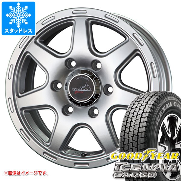 【タイヤ交換対象】トヨタ ハイエース 200系用 スタッドレス グッドイヤー アイスナビカーゴ 195/80R15 107/105N ラ・ストラーダ ティラード クロス タイヤホイール4本セット 71,941円