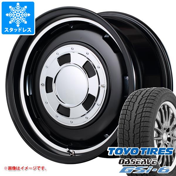 【タイヤ交換対象】5本セット ジムニー用 スタッドレス トーヨー オブザーブ GSi-6 175/80R16 91Q ガルシア シスコ タイヤホイール5本セット|タイヤ1番OFF-ROAD