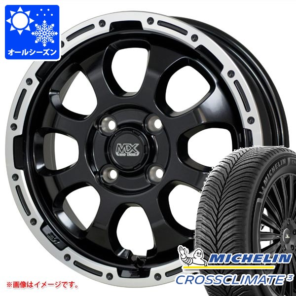 オールシーズン 195/65R16 92V ミシュラン クロスクライメート3 マッドクロスグレイス 6.0-16 タイヤホイール4本セット｜タイヤ1番OFF-ROAD