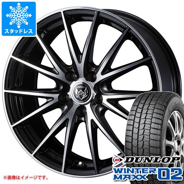【タイヤ交換対象】クロストレック GU系用 スタッドレス ダンロップ ウインターマックス02 WM02 225/60R17 99Q ライツレー VS タイヤホイール4本セット｜タイヤ1番OFF-ROAD 84,205円