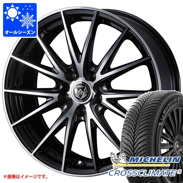 オールシーズン 235/55R18 104V XL ミシュラン クロスクライメート3 ライツレー VS 8.0-18 タイヤホイール4本セット｜タイヤ1番OFF-ROAD