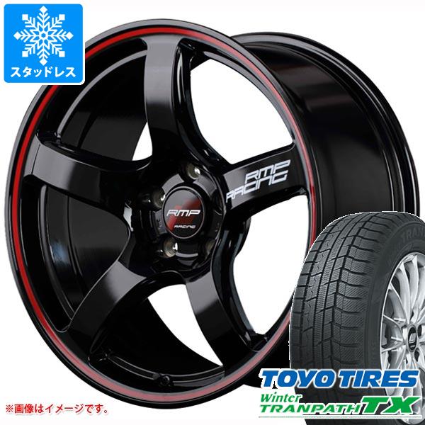 【タイヤ交換対象】スタッドレスタイヤ トーヨー ウィンタートランパス TX 225/60R17 99Q ＆ MID レーシング R50 7.0-17 タイヤホイール4本セット225/60-17 TOYO Winter TRANPATH TX