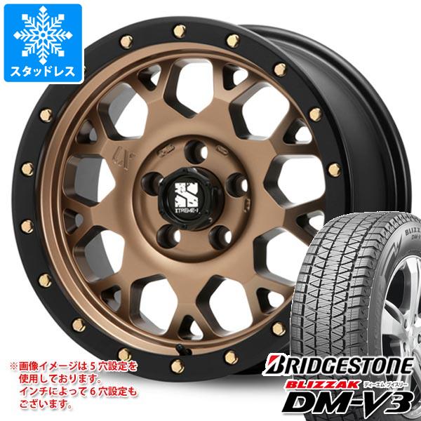 【タイヤ交換対象】スタッドレスタイヤ ブリヂストン ブリザック DM-V3 215/70R16 100Q & MLJ エクストリームJ XJ04 7.0-16 タイヤホイール4本セット215/70-16 BRIDGESTONE BLIZZAK DM-V3|タイヤ1番OFF-ROAD
