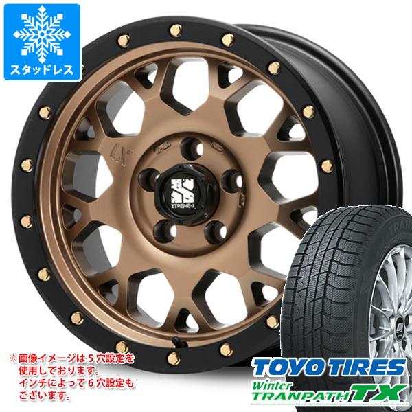 【タイヤ交換対象】スタッドレスタイヤ トーヨー ウィンタートランパス TX 215/70R16 100Q & MLJ エクストリームJ XJ04 7.0-16 タイヤホイール4本セット215/70-16 TOYO Winter TRANPATH TX|タイヤ1番OFF-ROAD