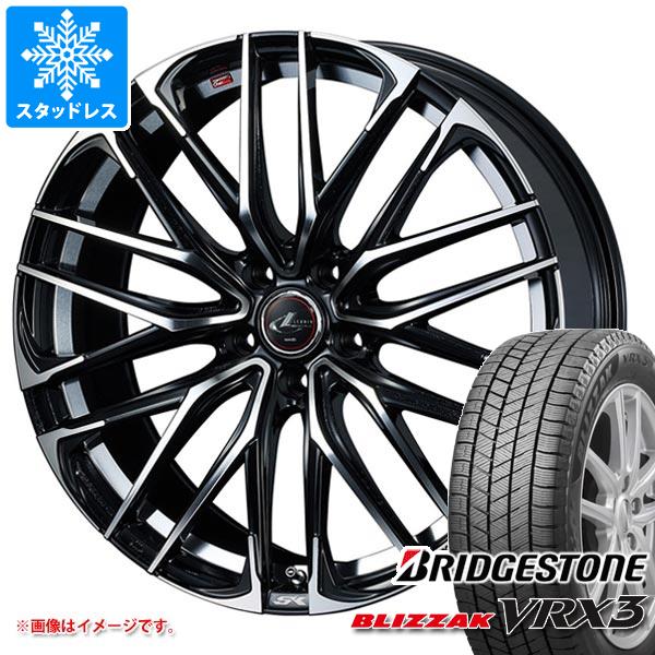 【タイヤ交換対象】クロストレック GU系用 スタッドレス ブリヂストン ブリザック VRX3 225/60R17 99Q レオニス SK タイヤホイール4本セット|タイヤ1番OFF-ROAD