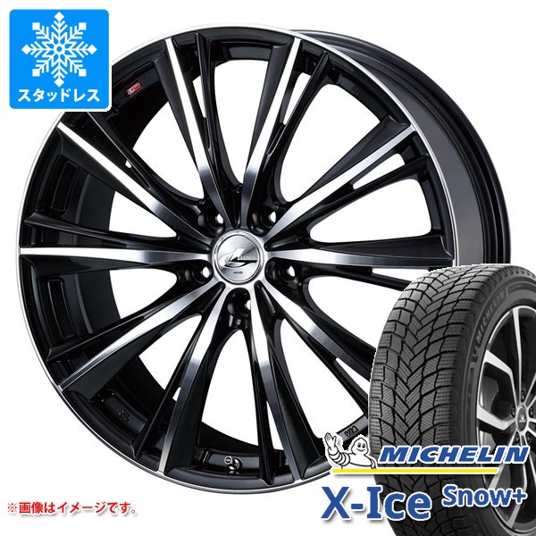 スタッドレスタイヤ ミシュラン エックスアイススノープラス 235/60R18 107H XL & レオニス WX 8.0-18 タイヤホイール4本セット 235/60-18 MICHELIN X-ICE SNOW+|タイヤ1番OFF-ROAD