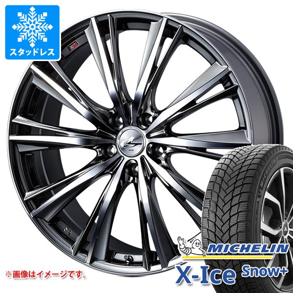 スタッドレスタイヤ ミシュラン エックスアイススノープラス 235/60R18 107H XL & レオニス WX 8.0-18 タイヤホイール4本セット 235/60-18 MICHELIN X-ICE SNOW+|タイヤ1番OFF-ROAD