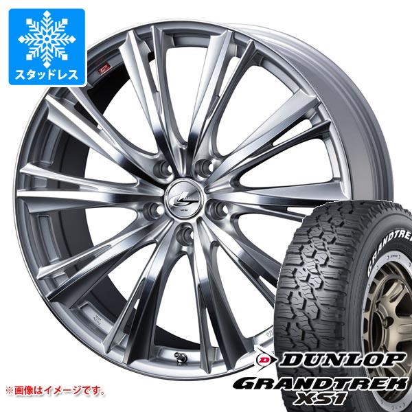 【タイヤ交換対象】スタッドレスタイヤ ダンロップ グラントレック XS1 215/70R16 100/97N ホワイトレター ＆ レオニス WX 6.5-16 タイヤホイール4本セット215/70-16 DUNLOP GRANDTREK XS1｜タイヤ1番OFF-ROAD