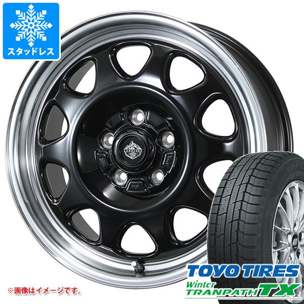 【タイヤ交換対象】デリカD:5用 スタッドレス トーヨー ウィンタートランパス TX 215/70R16 100Q ランドフット SWZ タイヤホイール4本セット|タイヤ1番OFF-ROAD