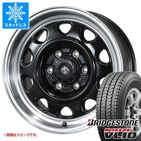 【タイヤ交換対象】NV350キャラバン E26用 2026年製 スタッドレス ブリヂストン ブリザック VL10 195/80R15 107/105N ランドフット SWZ タイヤホイール4本セット｜タイヤ1番OFF-ROAD