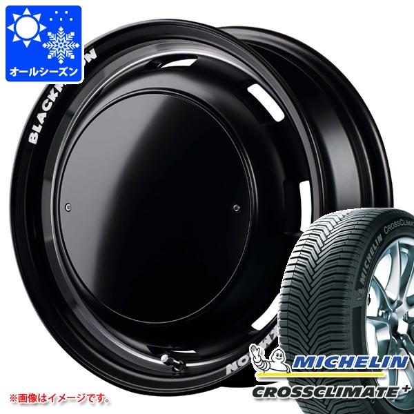 【タイヤ交換対象】タフト LA900系用 オールシーズンタイヤ ミシュラン クロスクライメートプラス 165/65R15 85H XL ガルシア シスコ ブラックムーンエディション 4.5-15 タイヤホイール4本セット|タイヤ1番OFF-ROAD