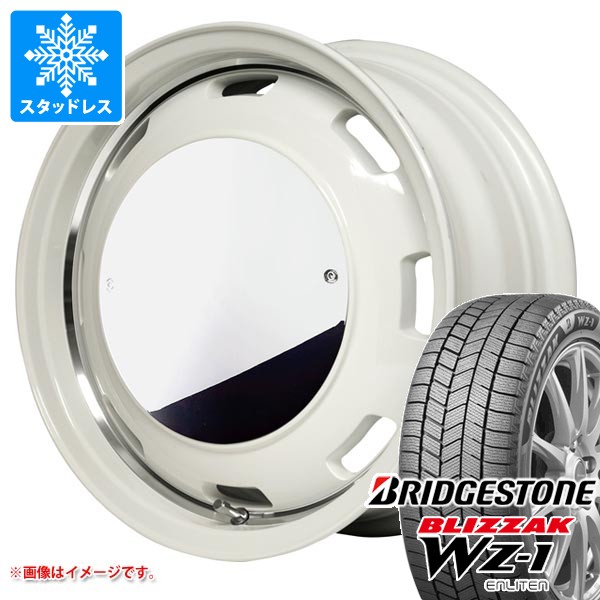 【タイヤ交換対象】スタッドレスタイヤ ブリヂストン ブリザック WZ-1 155/65R14 75Q & ガルシア シスコムーン 4.5-14 タイヤホイール4本セット155/65-14 BRIDGESTONE BLIZZAK WZ-1|タイヤ1番OFF-ROAD