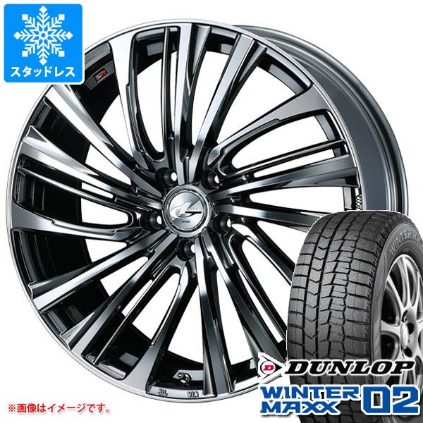 【タイヤ交換対象】クロストレック GU系用 スタッドレス ダンロップ ウインターマックス02 WM02 225/60R17 99Q レオニス FS タイヤホイール4本セット|タイヤ1番OFF-ROAD