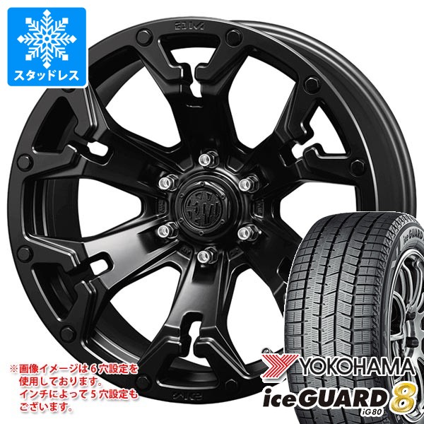 【タイヤ交換対象】トヨタ RAV4 50系用 スタッドレス ヨコハマ アイスガードエイト iG80 225/65R17 102Q クリムソン MG ゴーレム タイヤホイール4本セット｜タイヤ1番OFF-ROAD