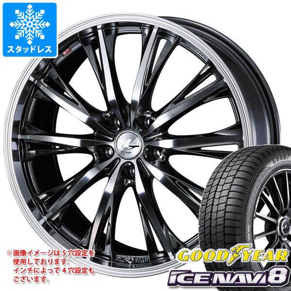 【タイヤ交換対象】クロストレック GU系用 スタッドレス グッドイヤー アイスナビ8 225/55R18 98Q レオニス RT タイヤホイール4本セット｜タイヤ1番OFF-ROAD