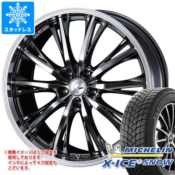 【タイヤ交換対象】スタッドレスタイヤ ミシュラン エックスアイススノー SUV 235/65R17 108T XL & レオニス RT 7.0-17 タイヤホイール4本セット235/65-17 MICHELIN X-ICE SNOW SUV|タイヤ1番OFF-ROAD