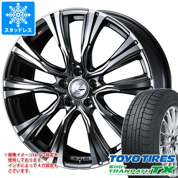 【タイヤ交換対象】スタッドレスタイヤ トーヨー ウィンタートランパス TX 215/50R17 91Q ＆ レオニス VR 7.0-17 タイヤホイール4本セット215/50-17 TOYO Winter TRANPATH TX｜タイヤ1番OFF-ROAD 233,200円