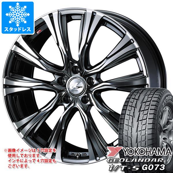【タイヤ交換対象】スタッドレスタイヤ ヨコハマ ジオランダー I/T-S G073 215/60R17 96Q ＆ レオニス VR 7.0-17 タイヤホイール4本セット215/60-17 YOKOHAMA GEOLANDAR I/T-S G073