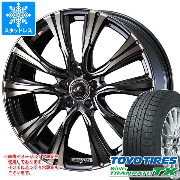 【タイヤ交換対象】スタッドレスタイヤ トーヨー ウィンタートランパス TX 215/55R17 94Q & レオニス VR 7.0-17 タイヤホイール4本セット215/55-17 TOYO Winter TRANPATH TX|タイヤ1番OFF-ROAD