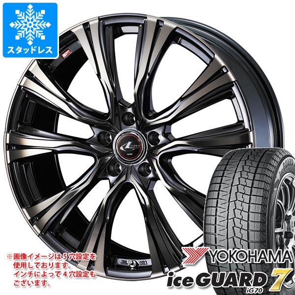 【タイヤ交換対象】クロストレック GU系用 スタッドレス ヨコハマ アイスガードセブン iG70 225/60R17 99Q レオニス VR タイヤホイール4本セット|タイヤ1番OFF-ROAD