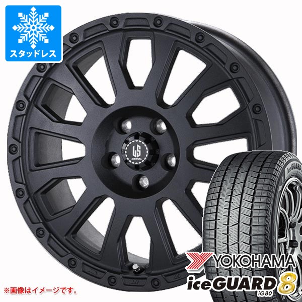 【タイヤ交換対象】ジープ レネゲード BU/BV系用 スタッドレス ヨコハマ アイスガードエイト iG80 215/65R16 98Q ラ・ストラーダ アヴェンチュラ タイヤホイール4本セット
