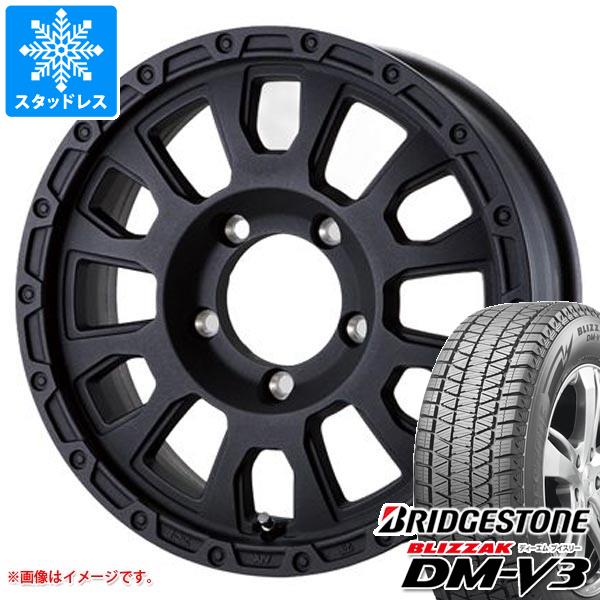 【タイヤ交換対象】5本セット スズキ ジムニーノマド JC74W用 スタッドレス ブリヂストン ブリザック DM-V3 215/70R16 100Q ラ・ストラーダ アヴェンチュラ タイヤホイール5本セット