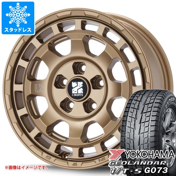 【タイヤ交換対象】スタッドレスタイヤ ヨコハマ ジオランダー I/T-S G073 215/65R16 98Q ＆ MLJ エクストリームJ サバンザ 7.0-16 タイヤホイール4本セット215/65-16 YOKOHAMA GEOLANDAR I/T-S G073｜タイヤ1番OFF-ROAD