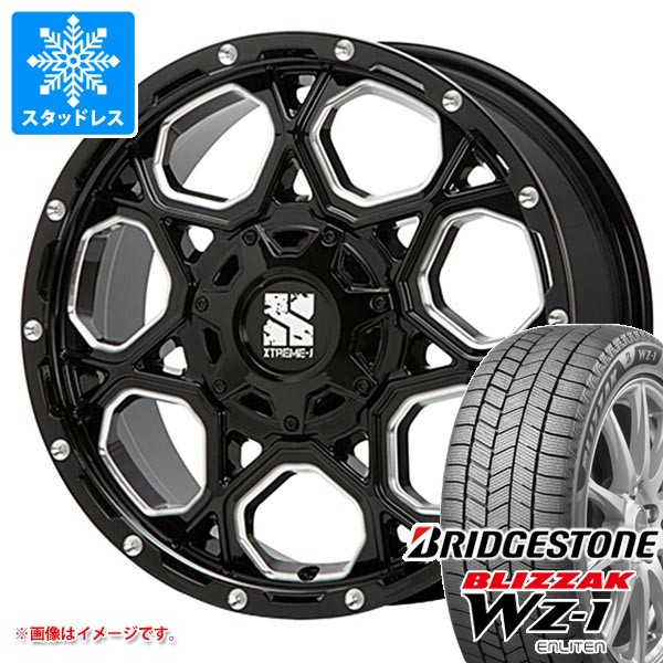 【タイヤ交換対象】ジープ レネゲード BU/BV系用 スタッドレス ブリヂストン ブリザック WZ-1 215/60R17 96Q MLJ エクストリームJ XJ06 タイヤホイール4本セット 125,950円