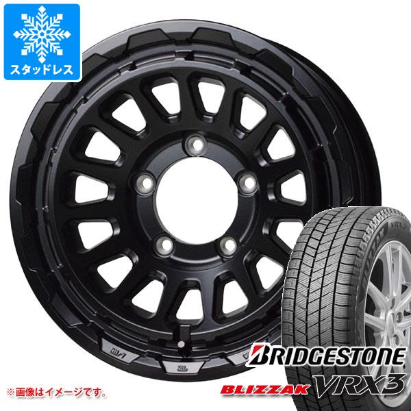 【タイヤ交換対象】スズキ ジムニーノマド JC74W用 スタッドレス ブリヂストン ブリザック VRX3 215/70R16 100Q バークレイハードロック リザード タイヤホイール4本セット